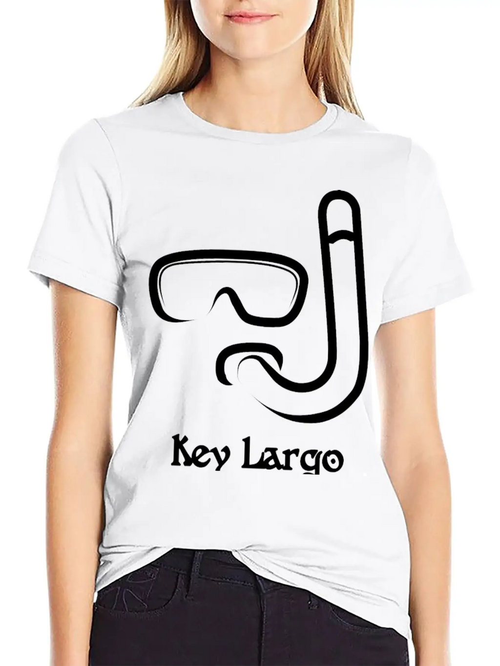 Key Largo Florida Snorkel Souvenirs Gifts Vacation Breathable Graphic T-Shirt – Perfect For Casual Days