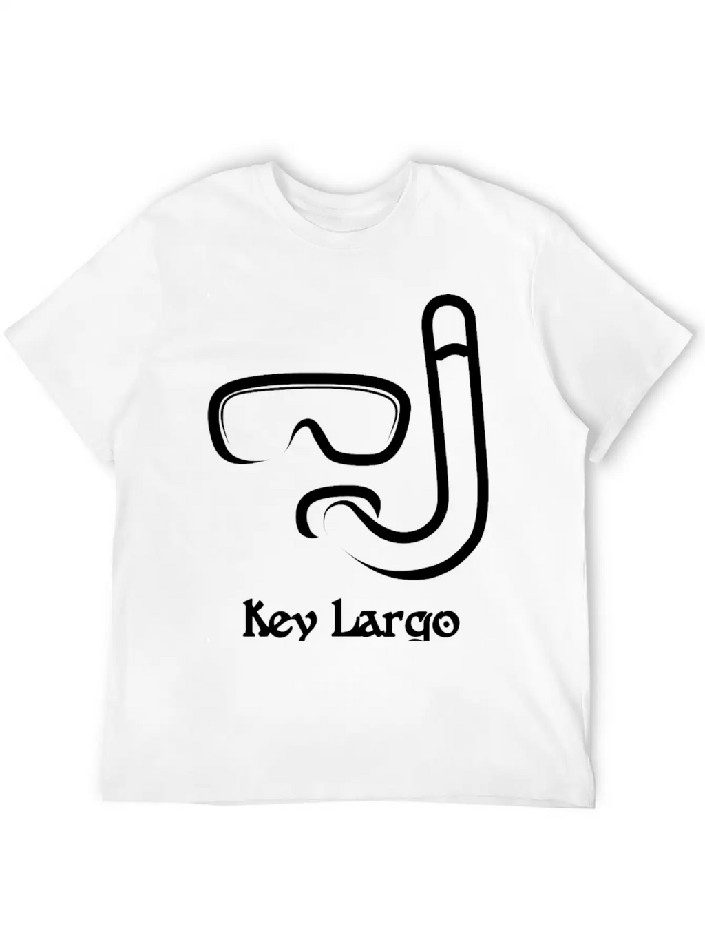 Key Largo Florida Snorkel Souvenirs Gifts Vacation Breathable Graphic T-Shirt – Perfect For Casual Days