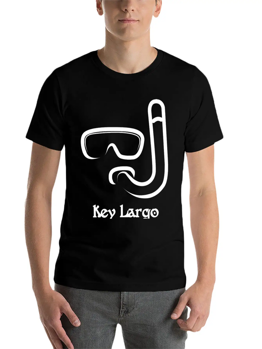 Key Largo Florida Snorkel Souvenirs Gifts Vacation Breathable Graphic T-Shirt – Perfect For Casual Days