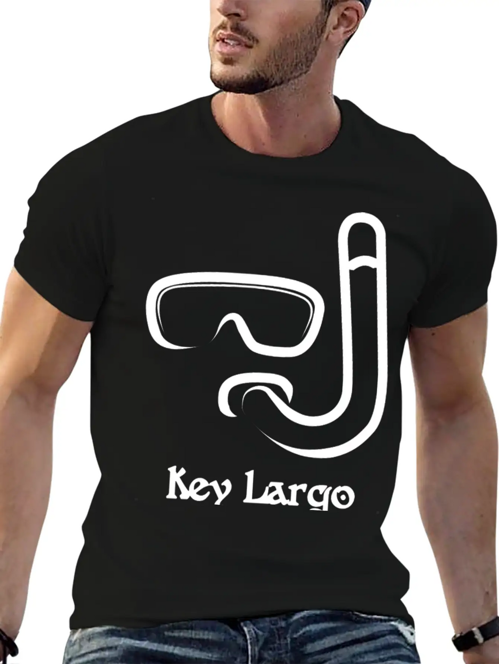 Key Largo Florida Snorkel Souvenirs Gifts Vacation Breathable Graphic T-Shirt – Perfect For Casual Days