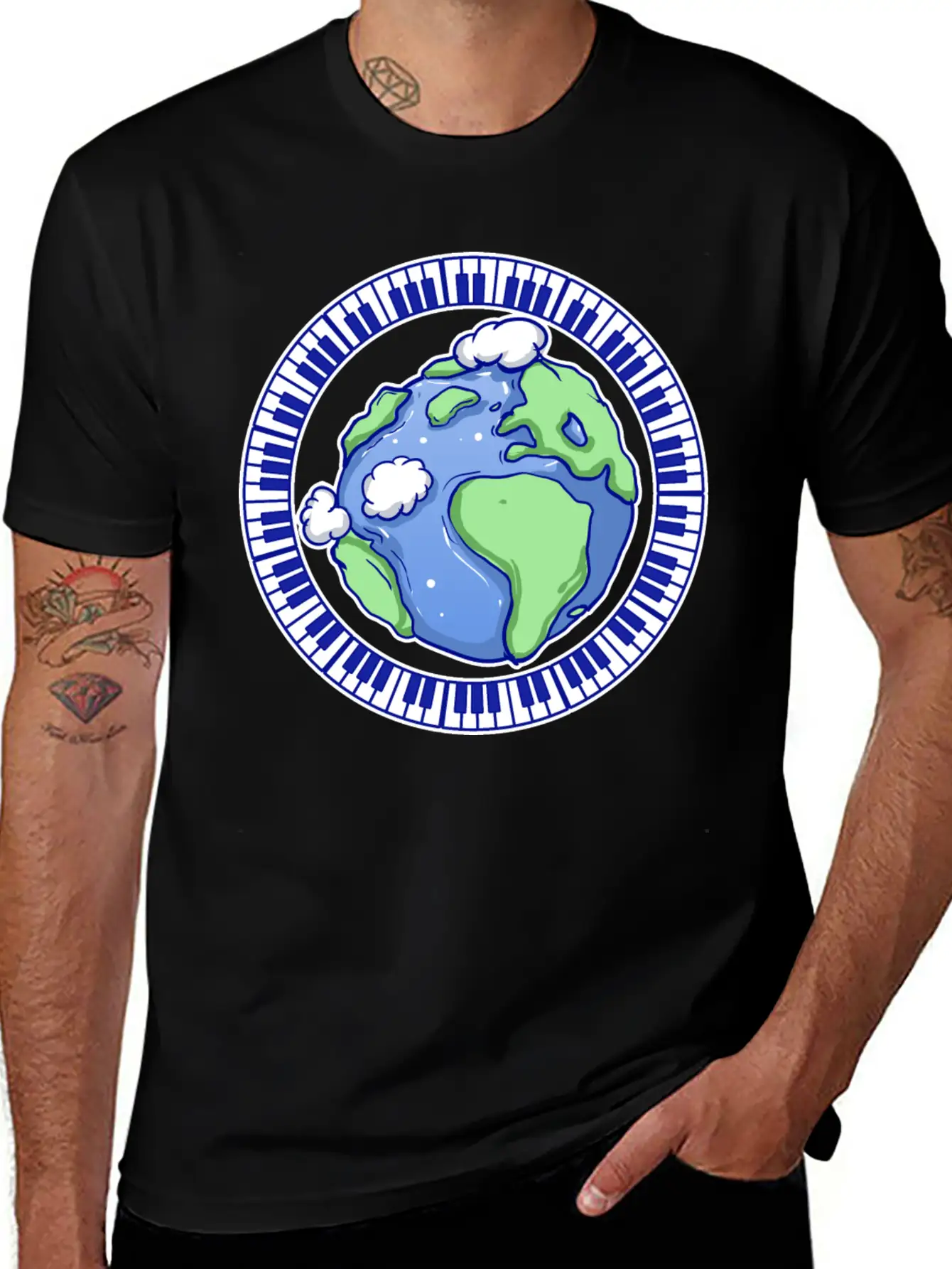 Key Of The Earth Classic Cotton Tee – Unisex Comfort For Any Season