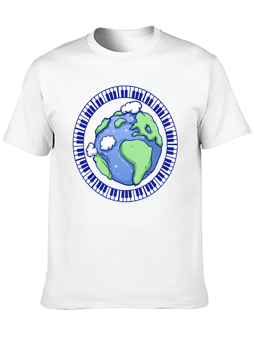 Key Of The Earth Classic Cotton Tee – Unisex Comfort For Any Season