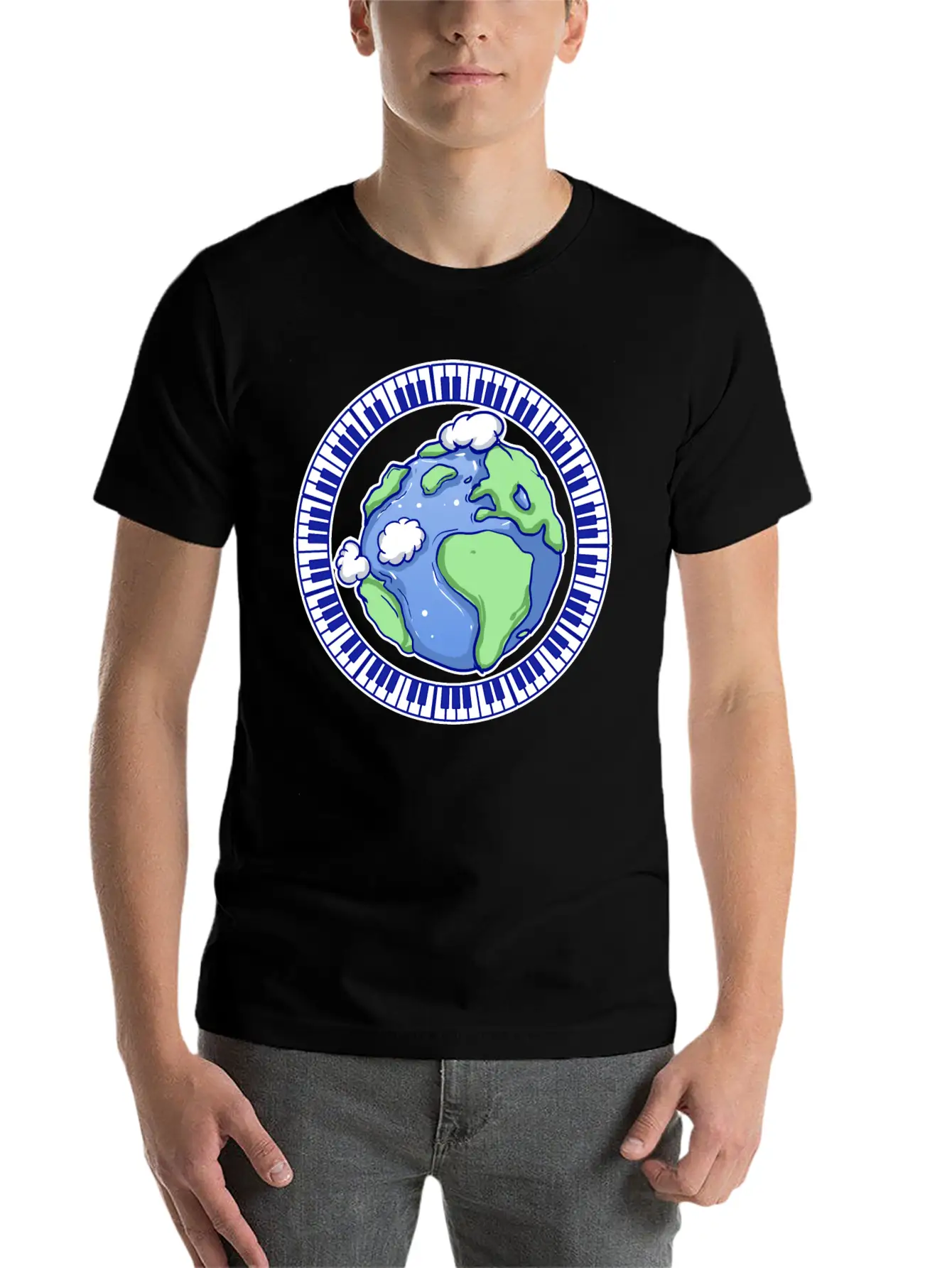 Key Of The Earth Classic Cotton Tee – Unisex Comfort For Any Season