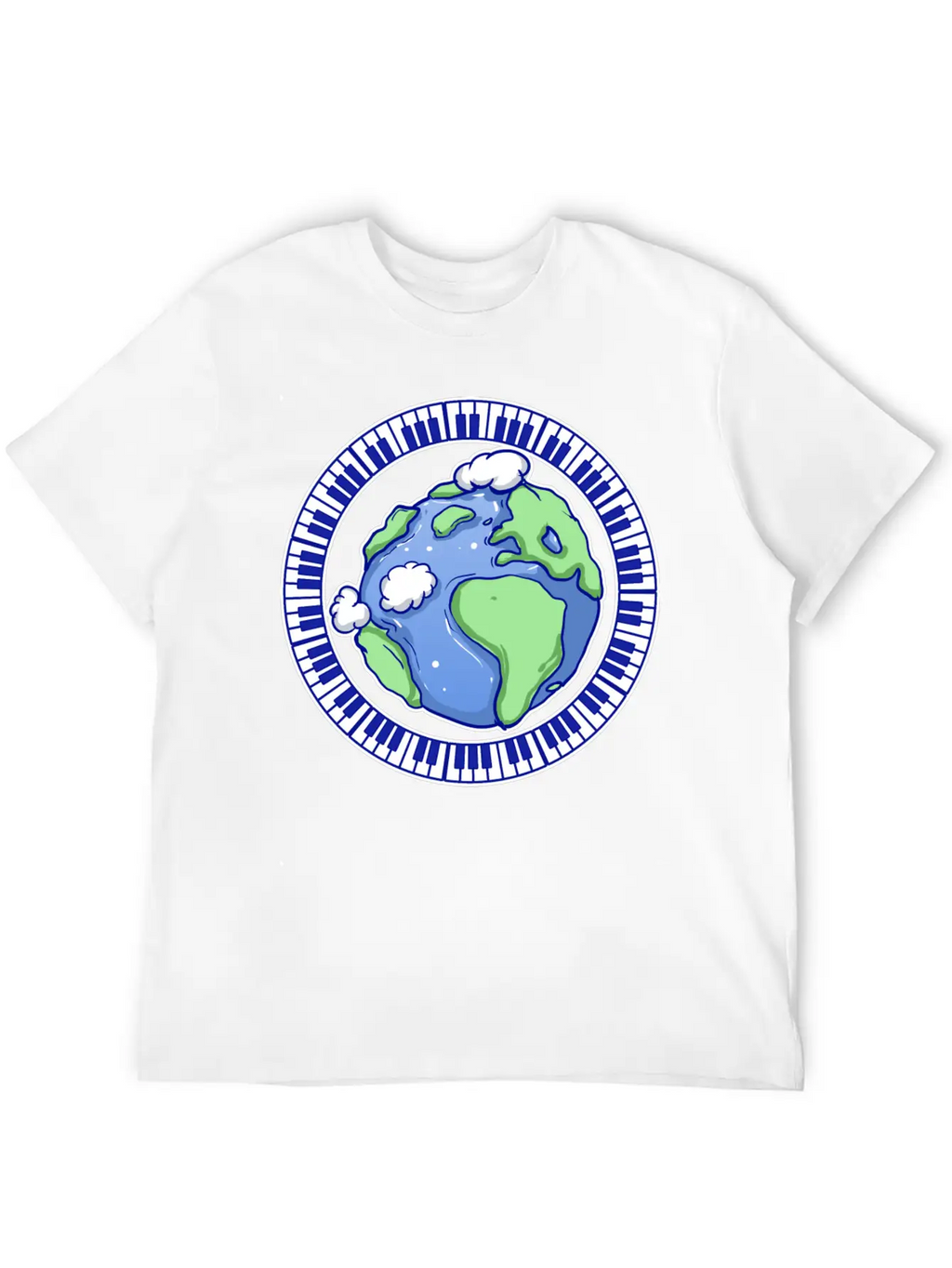 Key Of The Earth Classic Cotton Tee – Unisex Comfort For Any Season