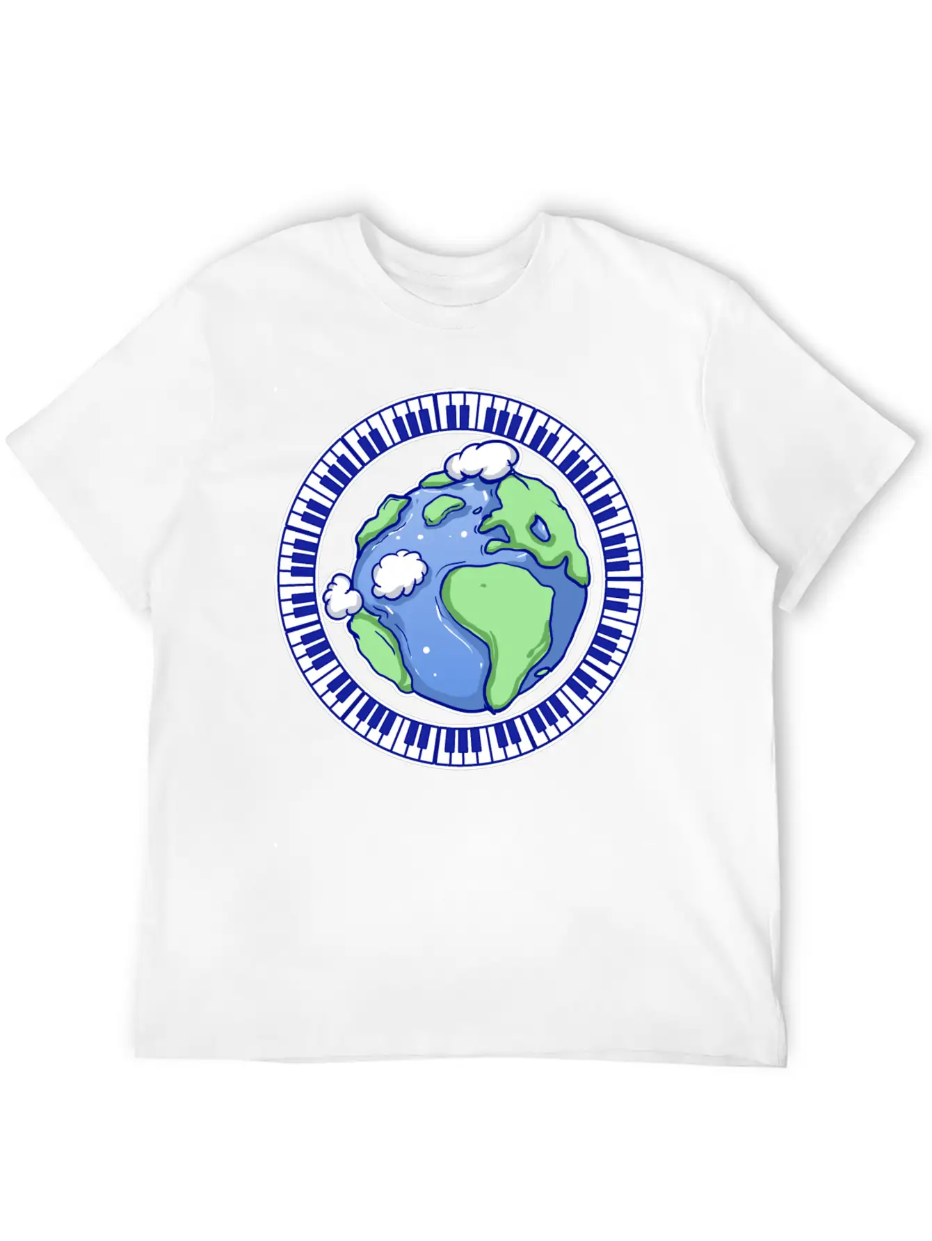 Key Of The Earth Classic Cotton Tee – Unisex Comfort For Any Season