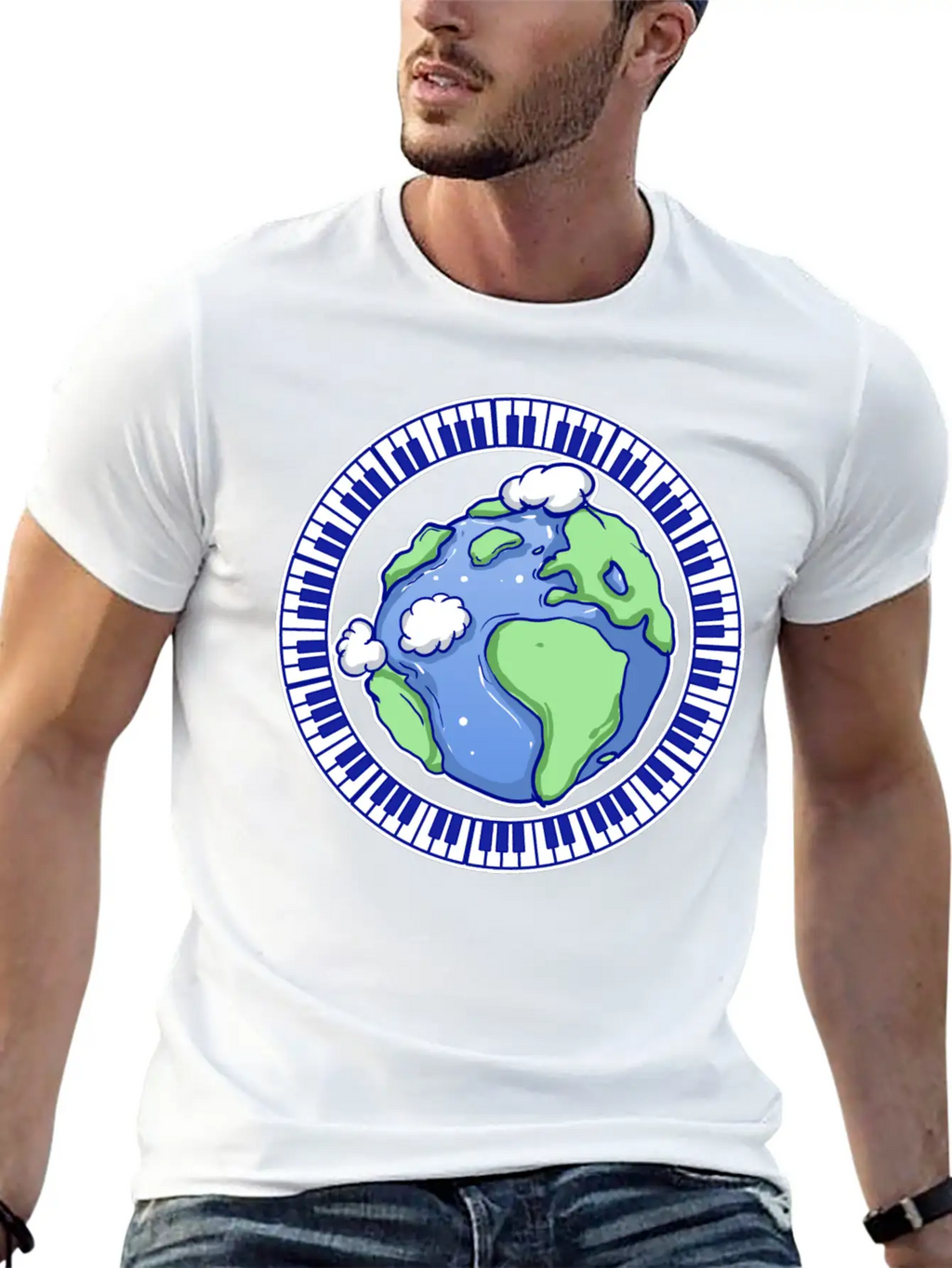 Key Of The Earth Classic Cotton Tee – Unisex Comfort For Any Season