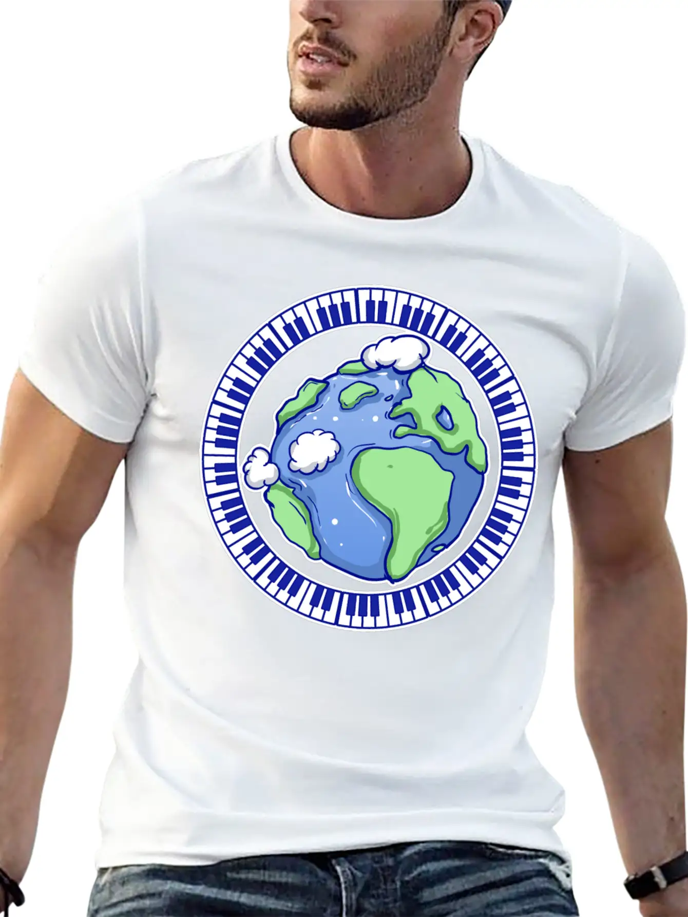 Key Of The Earth Classic Cotton Tee – Unisex Comfort For Any Season