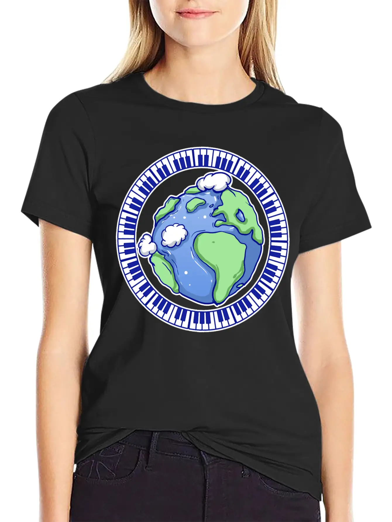 Key Of The Earth Classic Cotton Tee – Unisex Comfort For Any Season