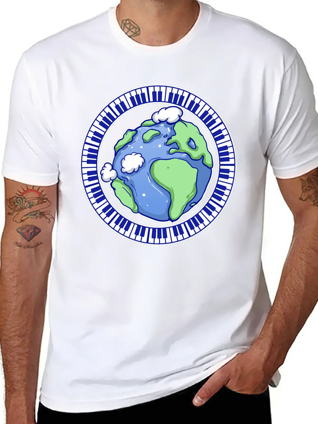 Key Of The Earth Classic Cotton Tee – Unisex Comfort For Any Season
