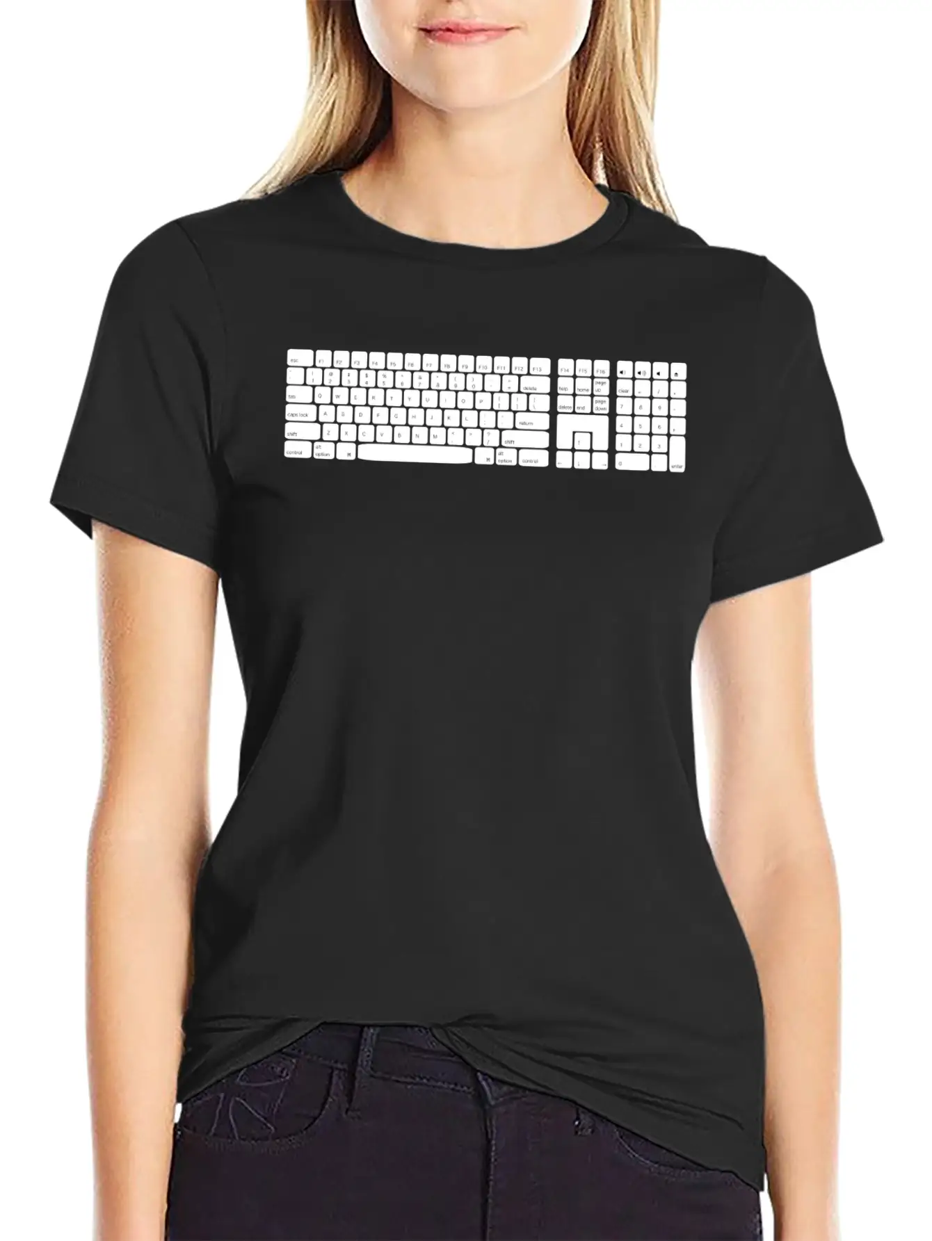 Keyboard Essential Cotton Tee For Daily Outfits – Unisex Style
