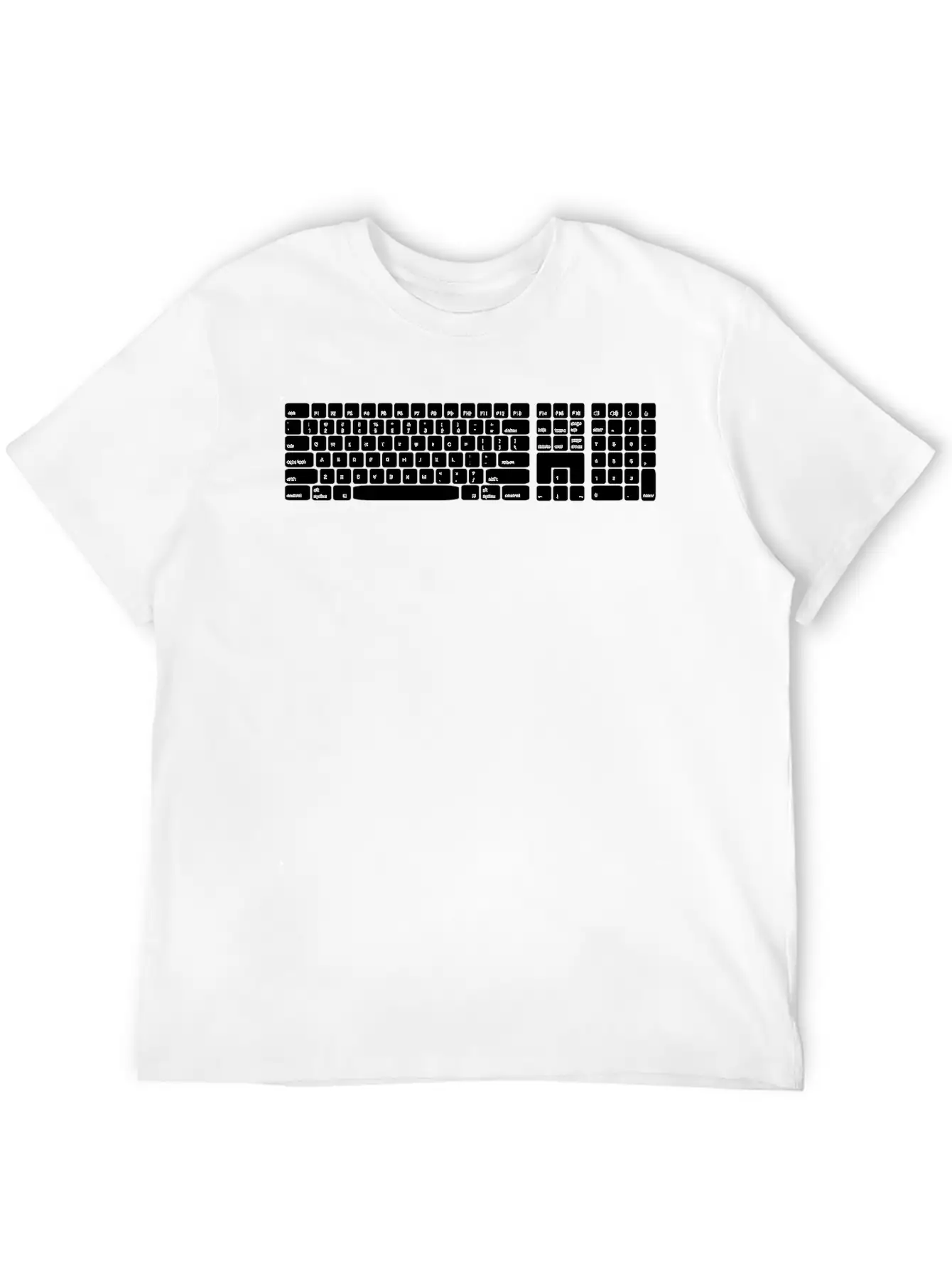 Keyboard Essential Cotton Tee For Daily Outfits – Unisex Style
