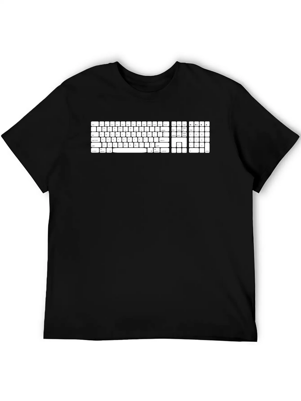 Keyboard Essential Cotton Tee For Daily Outfits – Unisex Style
