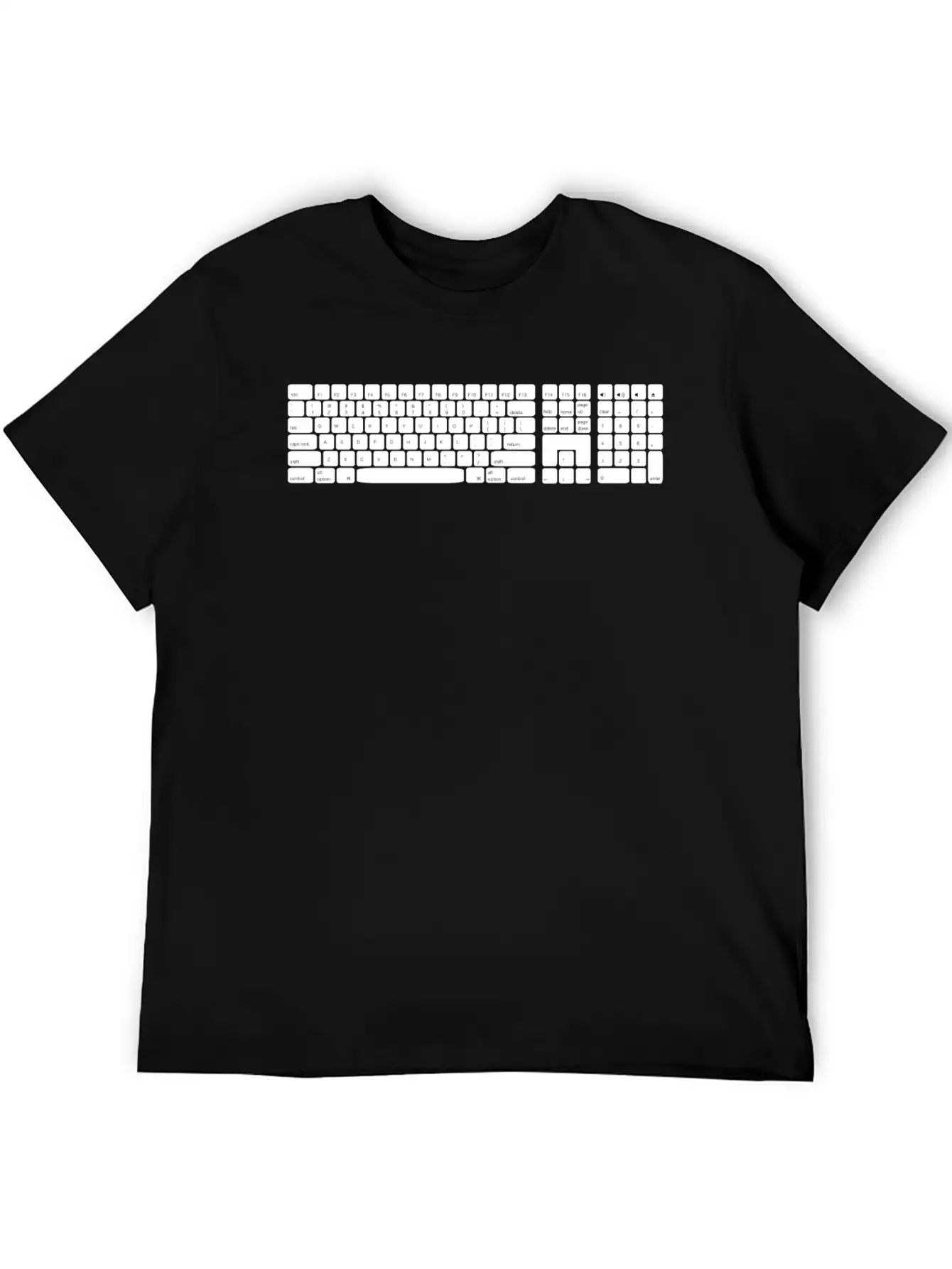 Keyboard Essential Cotton Tee For Daily Outfits – Unisex Style