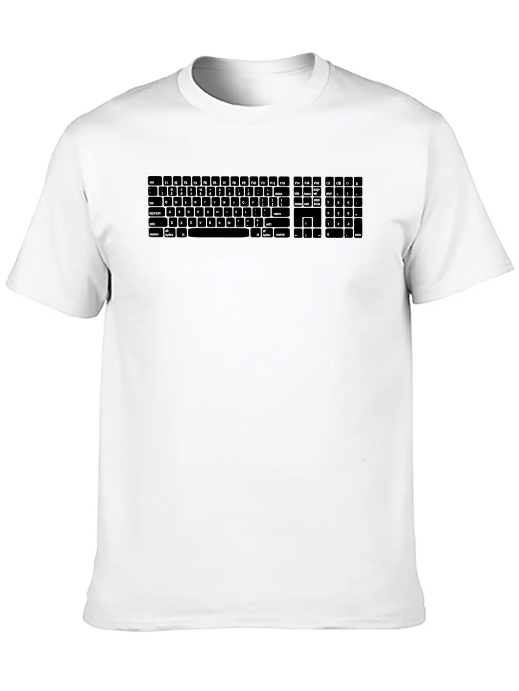 Keyboard Essential Cotton Tee For Daily Outfits – Unisex Style