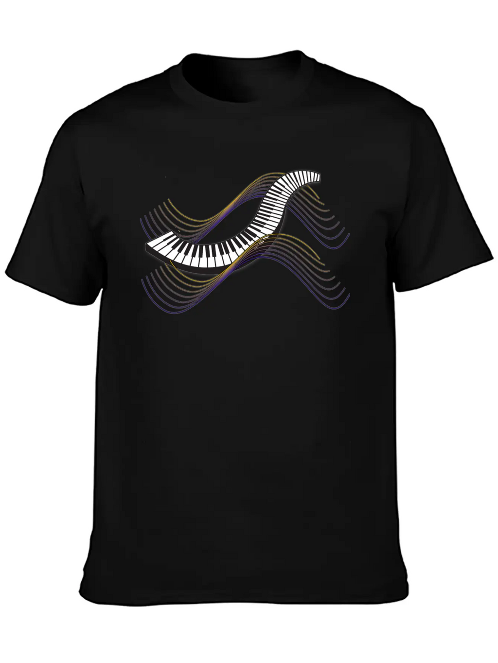 Keyboard/Piano Classic Cotton Tee – Unisex Comfort For Any Season