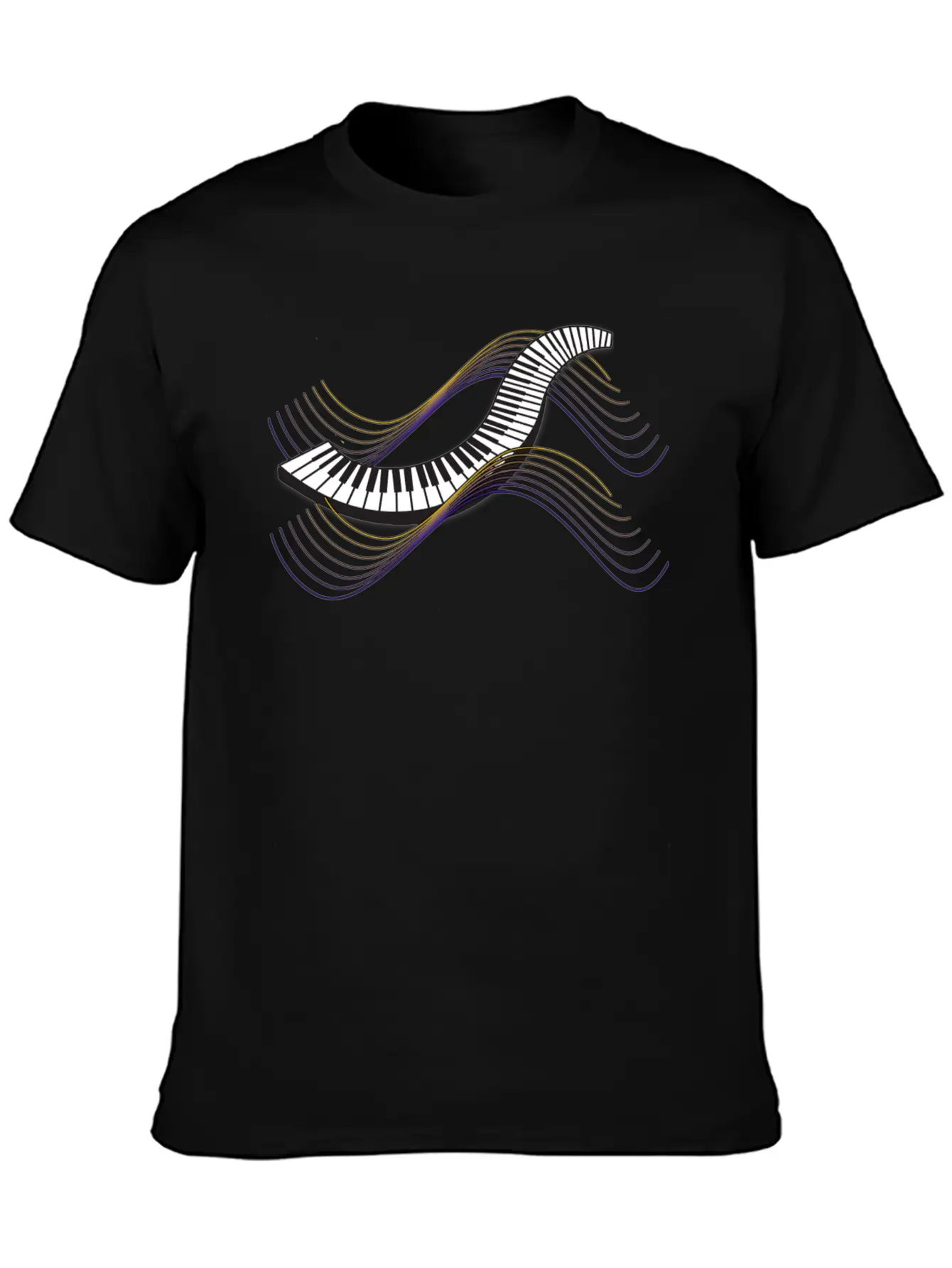 Keyboard/Piano Classic Cotton Tee – Unisex Comfort For Any Season