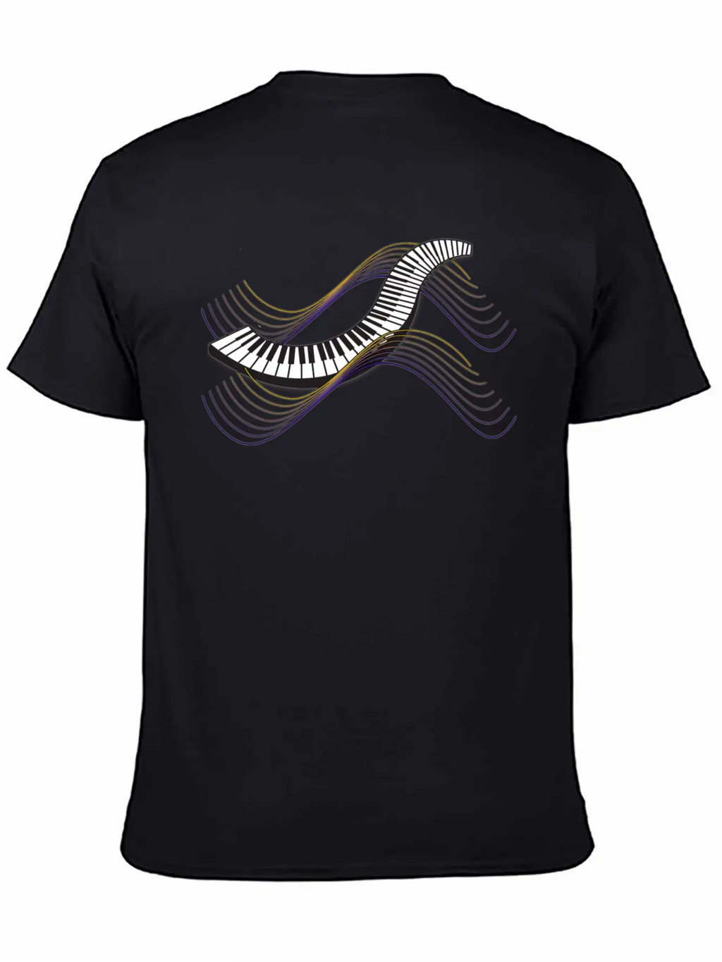 Keyboard/Piano Classic Cotton Tee – Unisex Comfort For Any Season