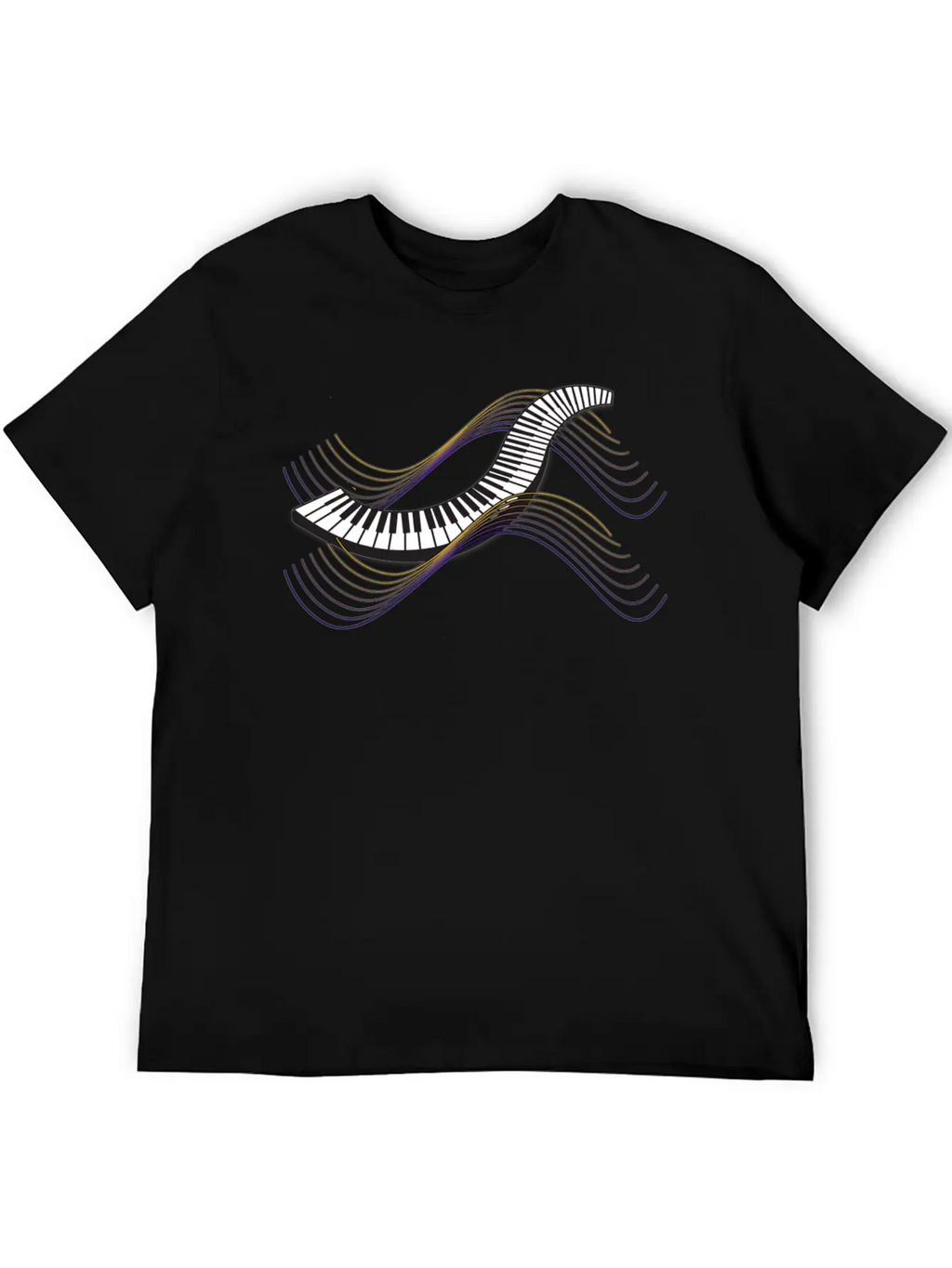 Keyboard/Piano Classic Cotton Tee – Unisex Comfort For Any Season