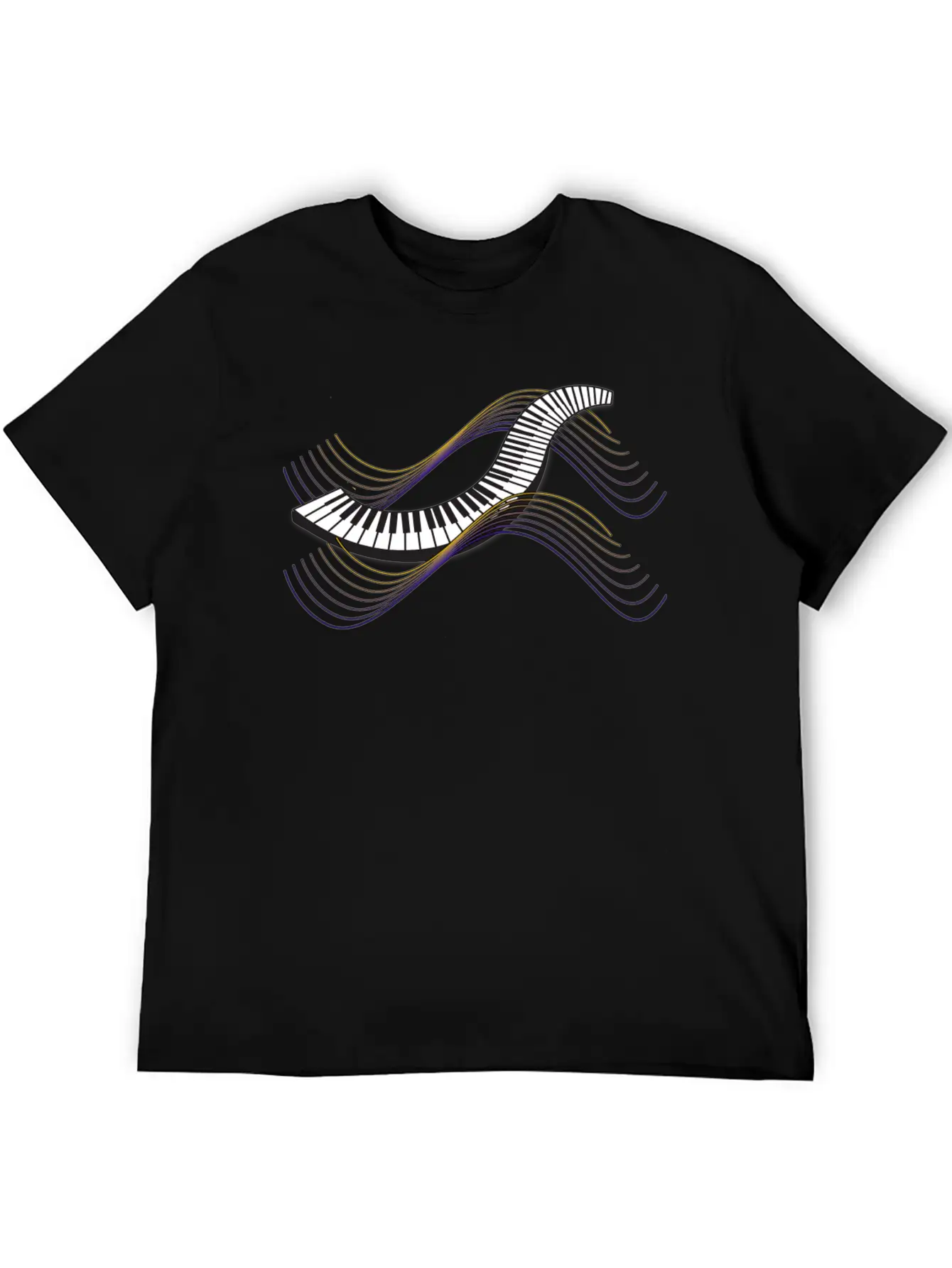 Keyboard/Piano Classic Cotton Tee – Unisex Comfort For Any Season