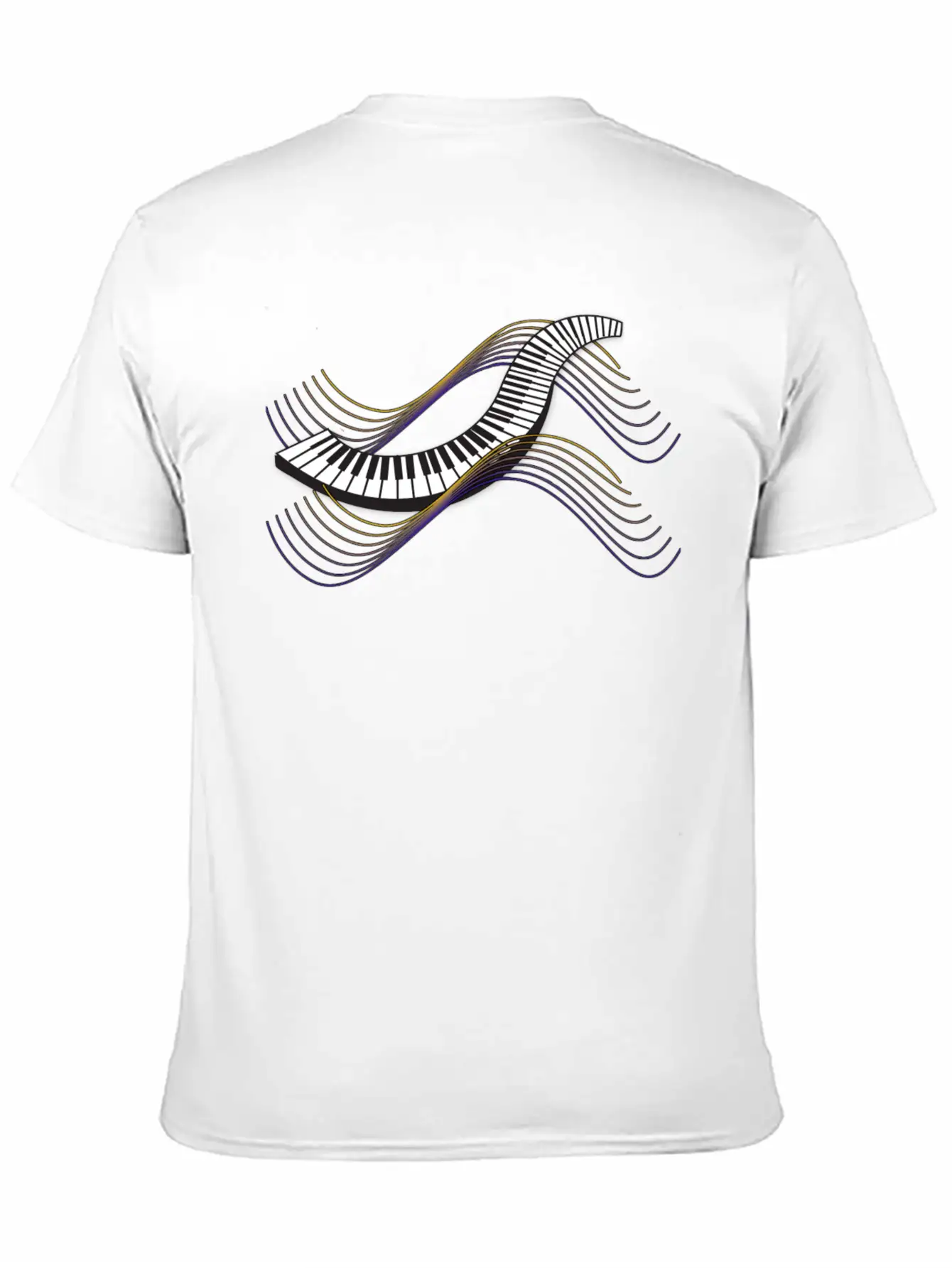 Keyboard/Piano Classic Cotton Tee – Unisex Comfort For Any Season