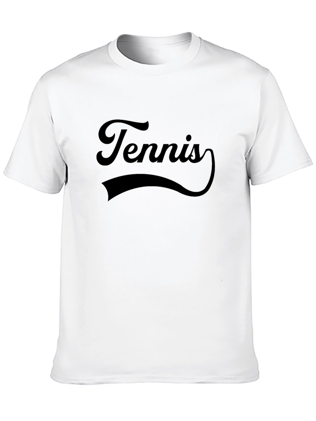 Retro Tennis Graphic T-Shirt - Classic Style
