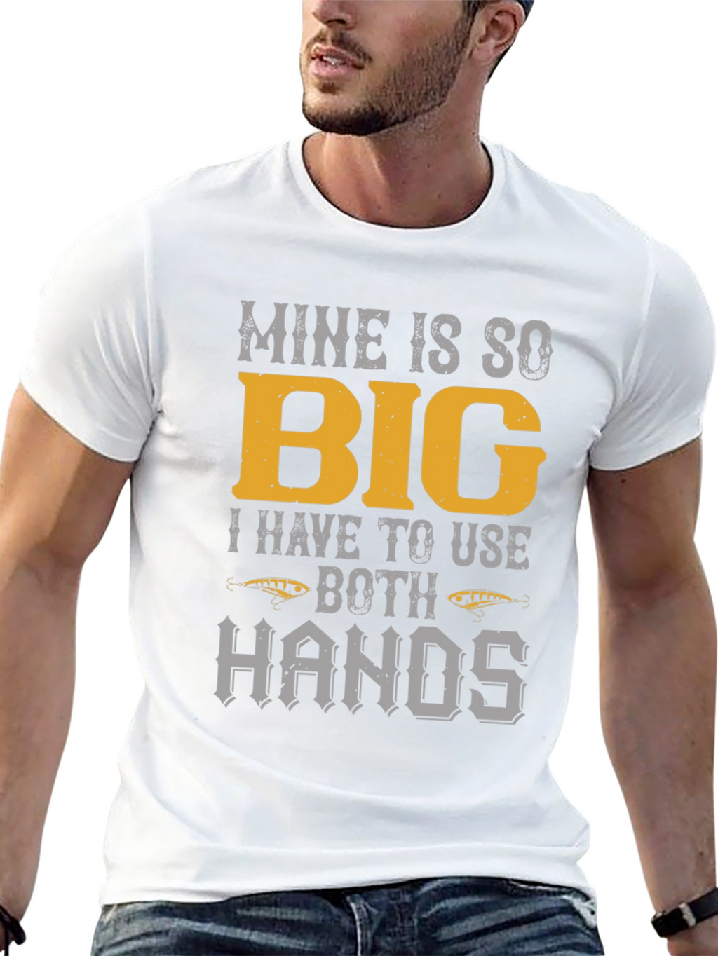 Mine Is So Big Fishing T-Shirt