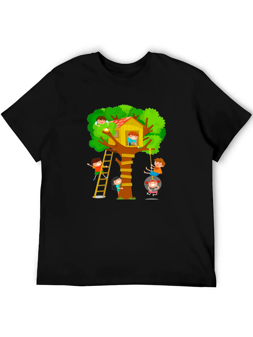Kids Tree Basic Graphic T-Shirt – Daily Comfort In Soft Cotton