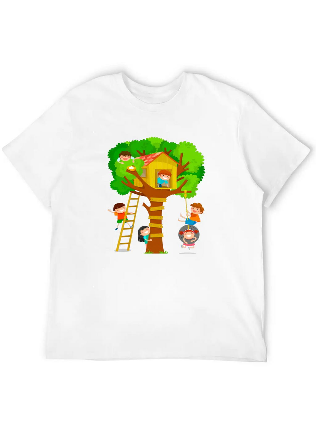 Kids Tree Basic Graphic T-Shirt – Daily Comfort In Soft Cotton