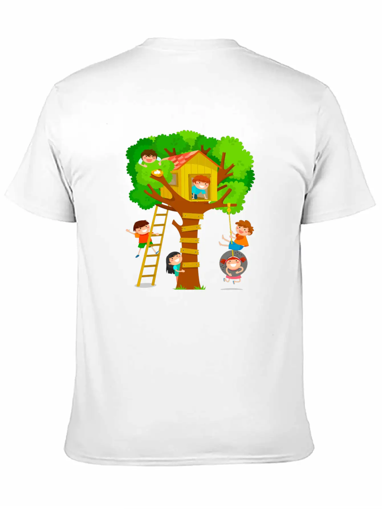 Kids Tree Basic Graphic T-Shirt – Daily Comfort In Soft Cotton