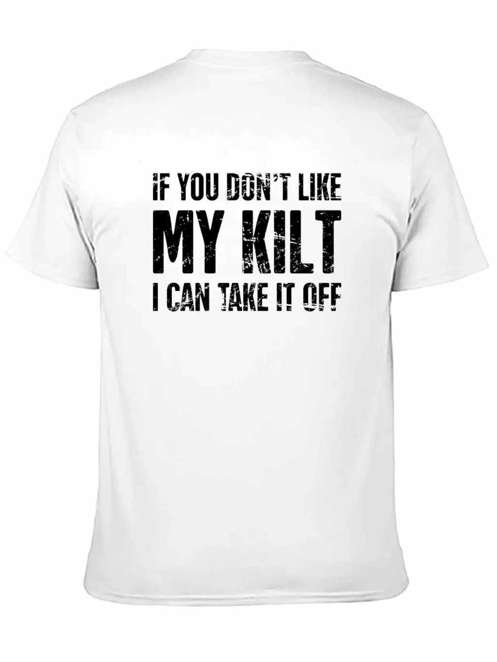 Kilt - Funny Renaissance Festival Faire Classic Cotton Tee – Unisex Comfort For Any Season