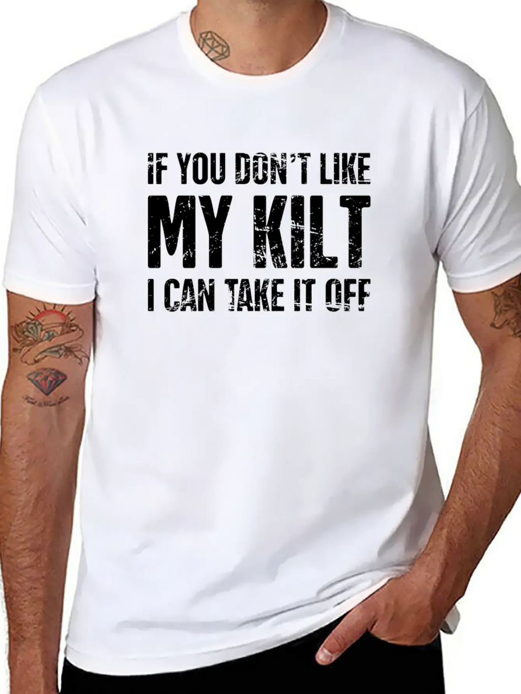 Kilt - Funny Renaissance Festival Faire Classic Cotton Tee – Unisex Comfort For Any Season