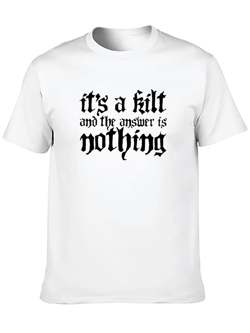 Kilt - Highland Games Scotland Renaissance Classic Cotton Tee – Unisex Comfort For Any Season