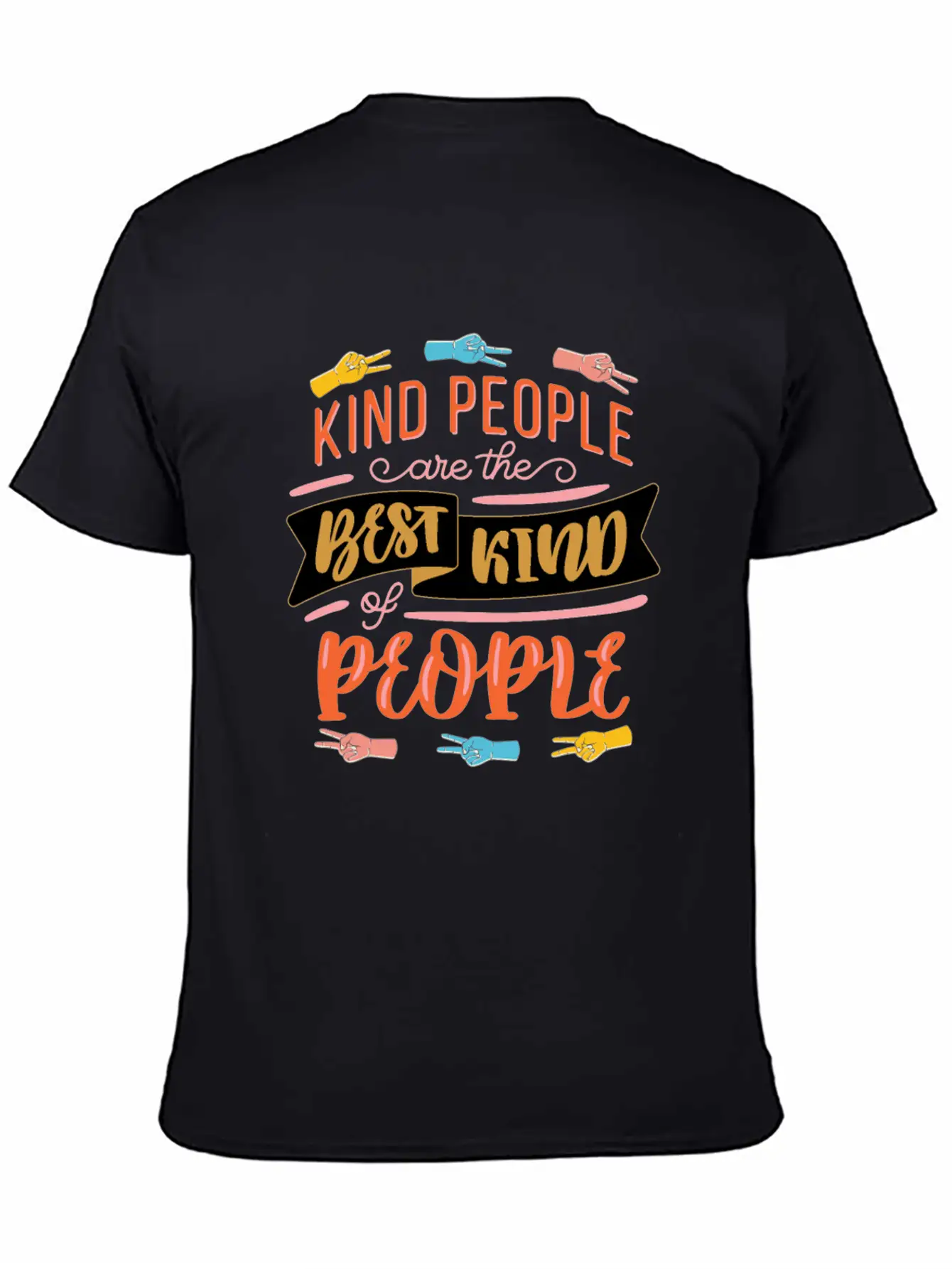 Kind People Care The Best Kind Of People Kindness Timeless Short Sleeve Tee – Comfy And Minimalist Design