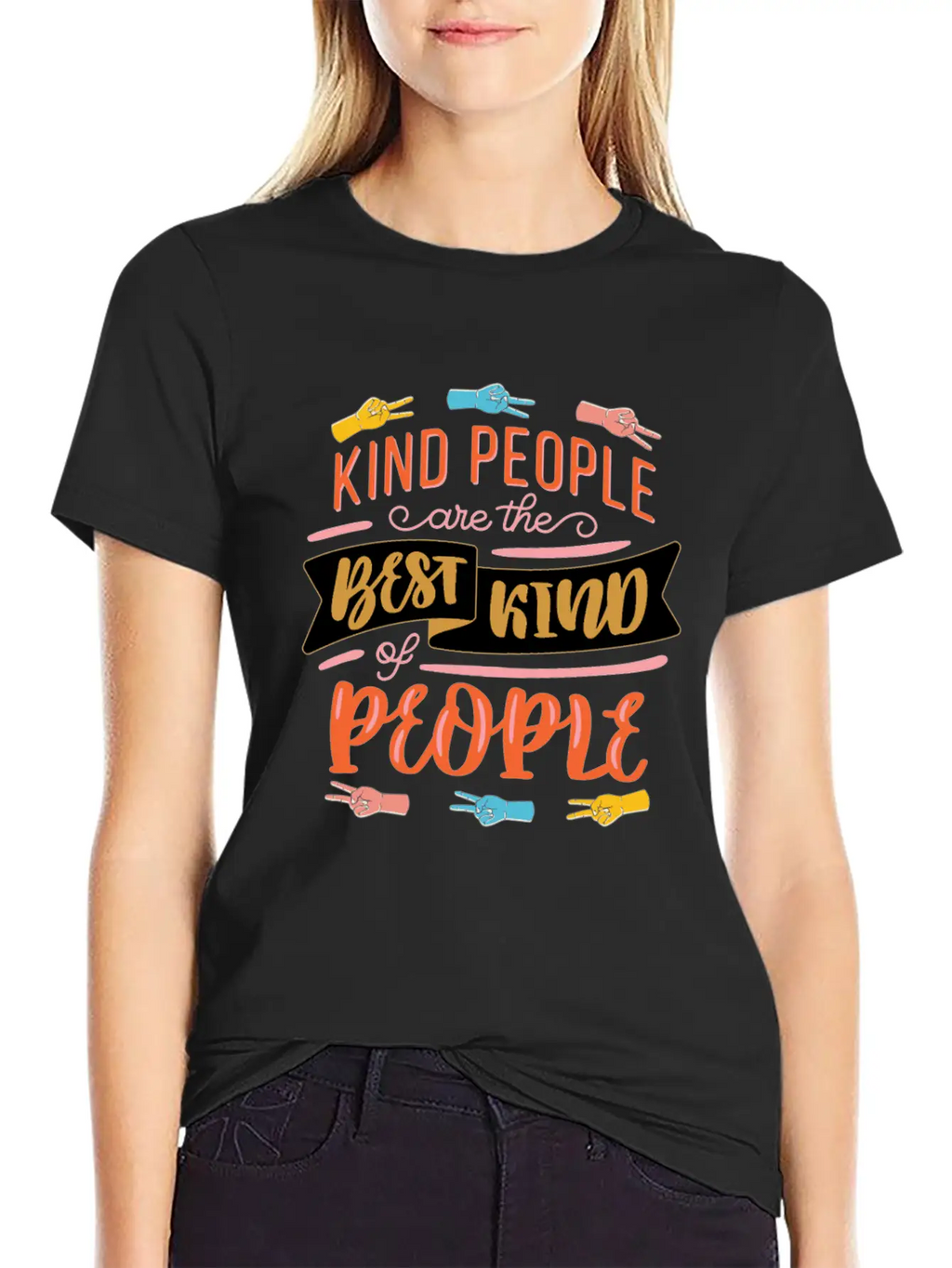Kind People Care The Best Kind Of People Kindness Timeless Short Sleeve Tee – Comfy And Minimalist Design
