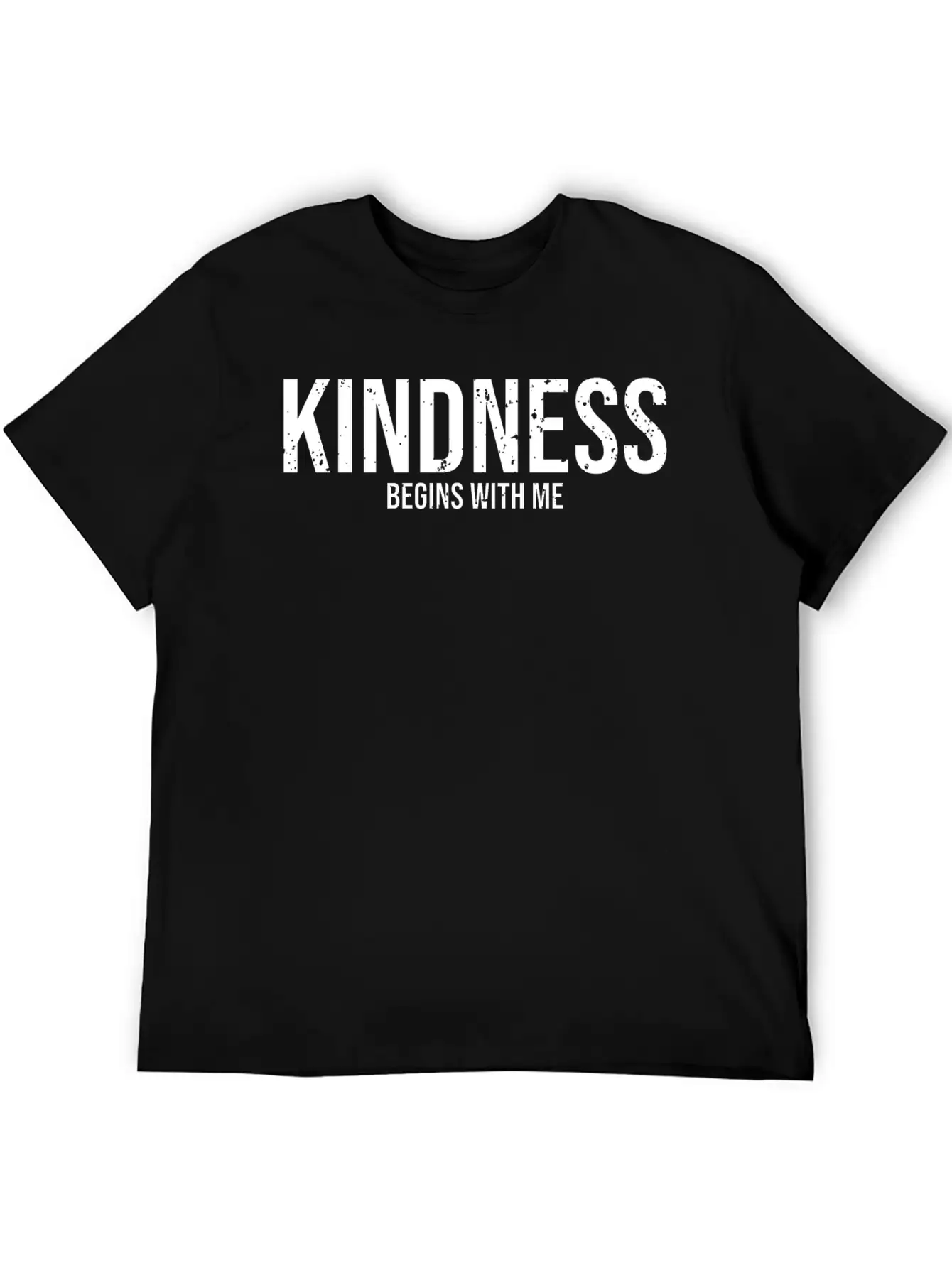 Kindness Begins With Me Awesome Autism Awareness Essential Cotton Tee For Daily Outfits – Unisex Style