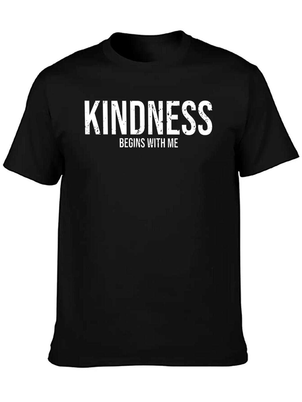 Kindness Begins With Me Awesome Autism Awareness Essential Cotton Tee For Daily Outfits – Unisex Style
