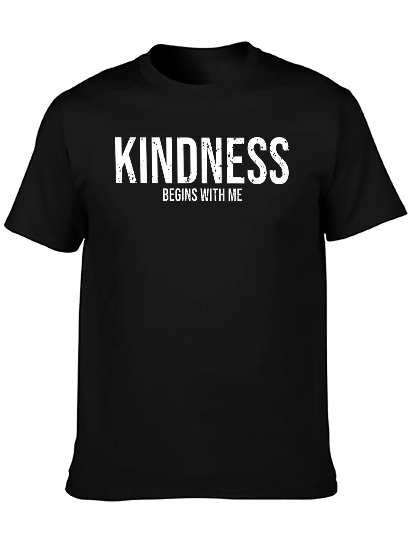 Kindness Begins With Me Awesome Autism Awareness Essential Cotton Tee For Daily Outfits – Unisex Style