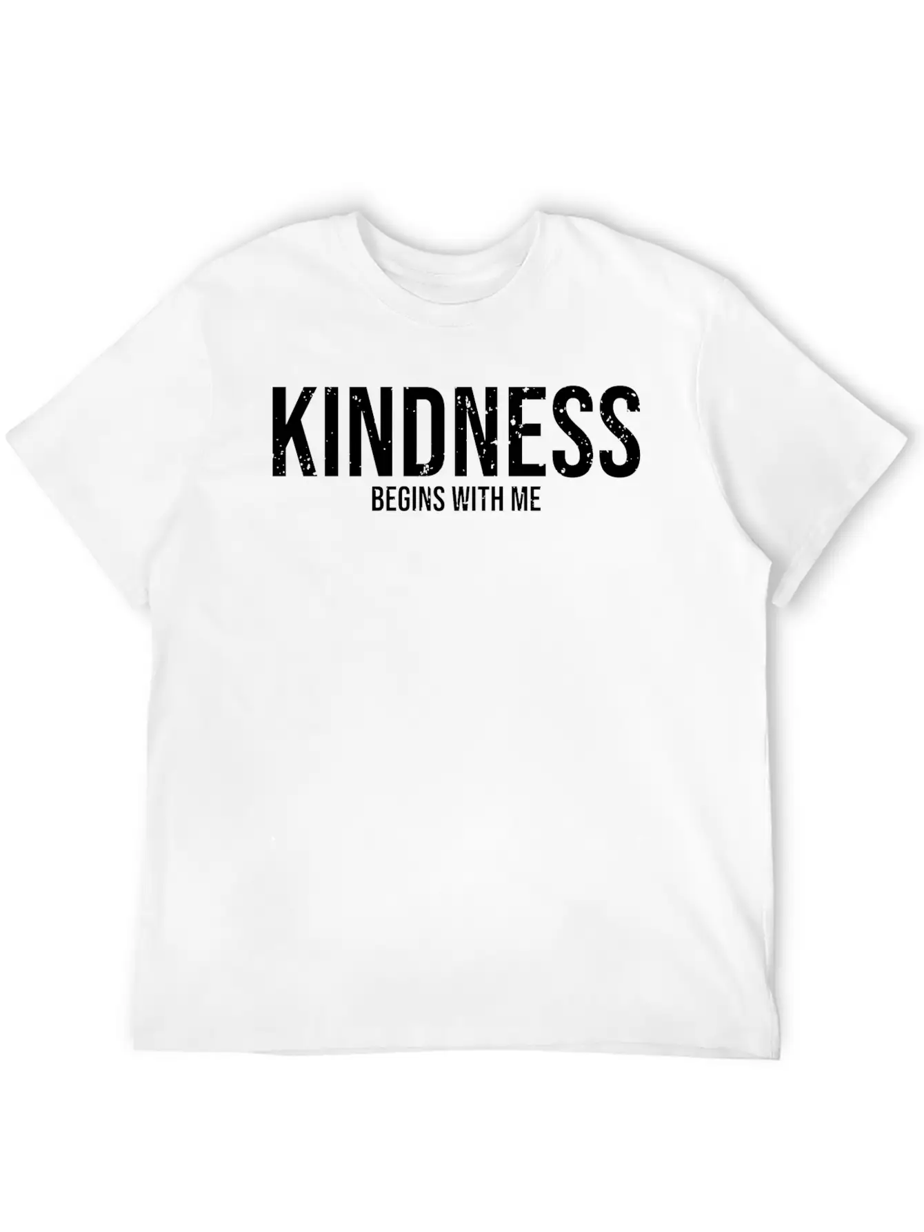 Kindness Begins With Me Awesome Autism Awareness Essential Cotton Tee For Daily Outfits – Unisex Style