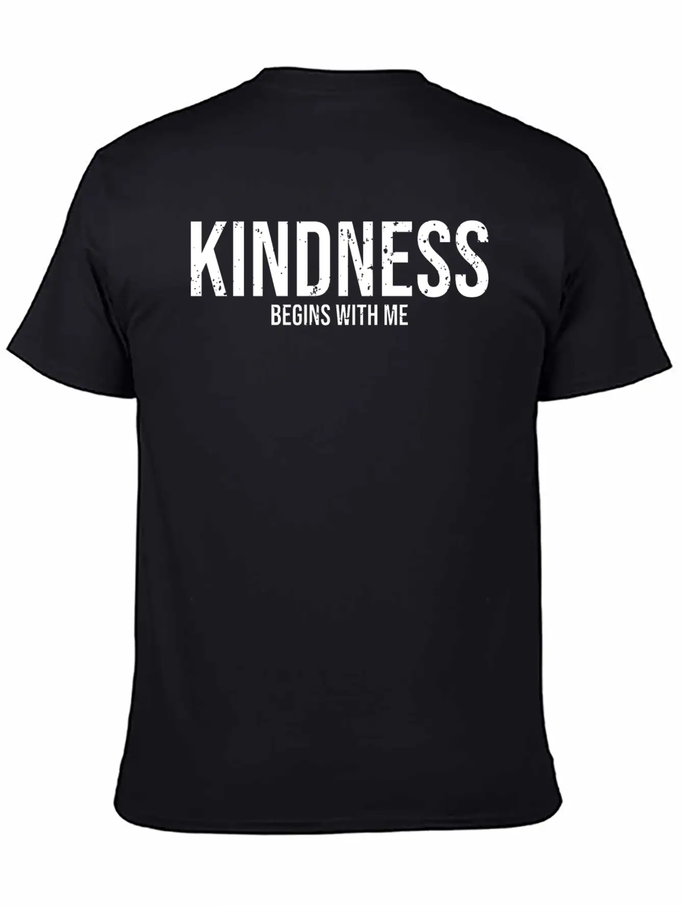 Kindness Begins With Me Awesome Autism Awareness Essential Cotton Tee For Daily Outfits – Unisex Style