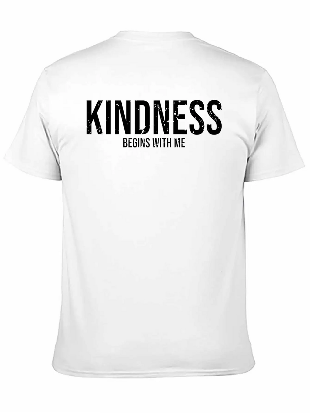 Kindness Begins With Me Awesome Autism Awareness Essential Cotton Tee For Daily Outfits – Unisex Style