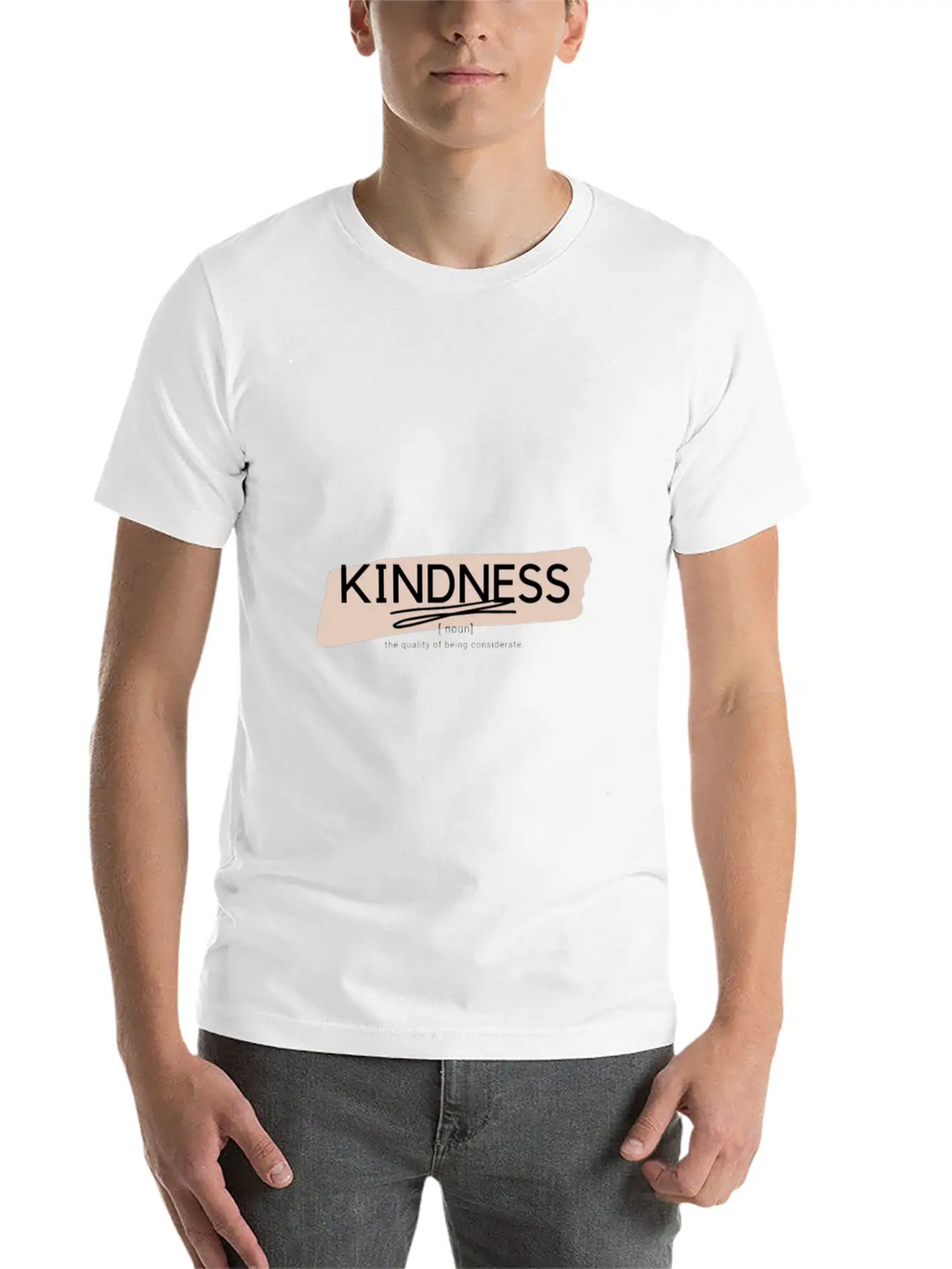 Kindness Breathable Graphic T-Shirt – Perfect For Casual Days
