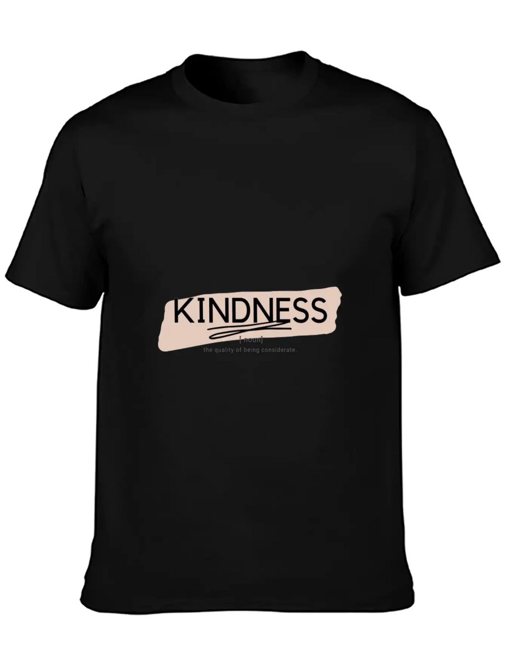 Kindness Breathable Graphic T-Shirt – Perfect For Casual Days