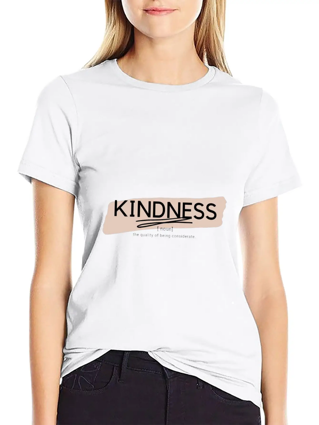 Kindness Breathable Graphic T-Shirt – Perfect For Casual Days