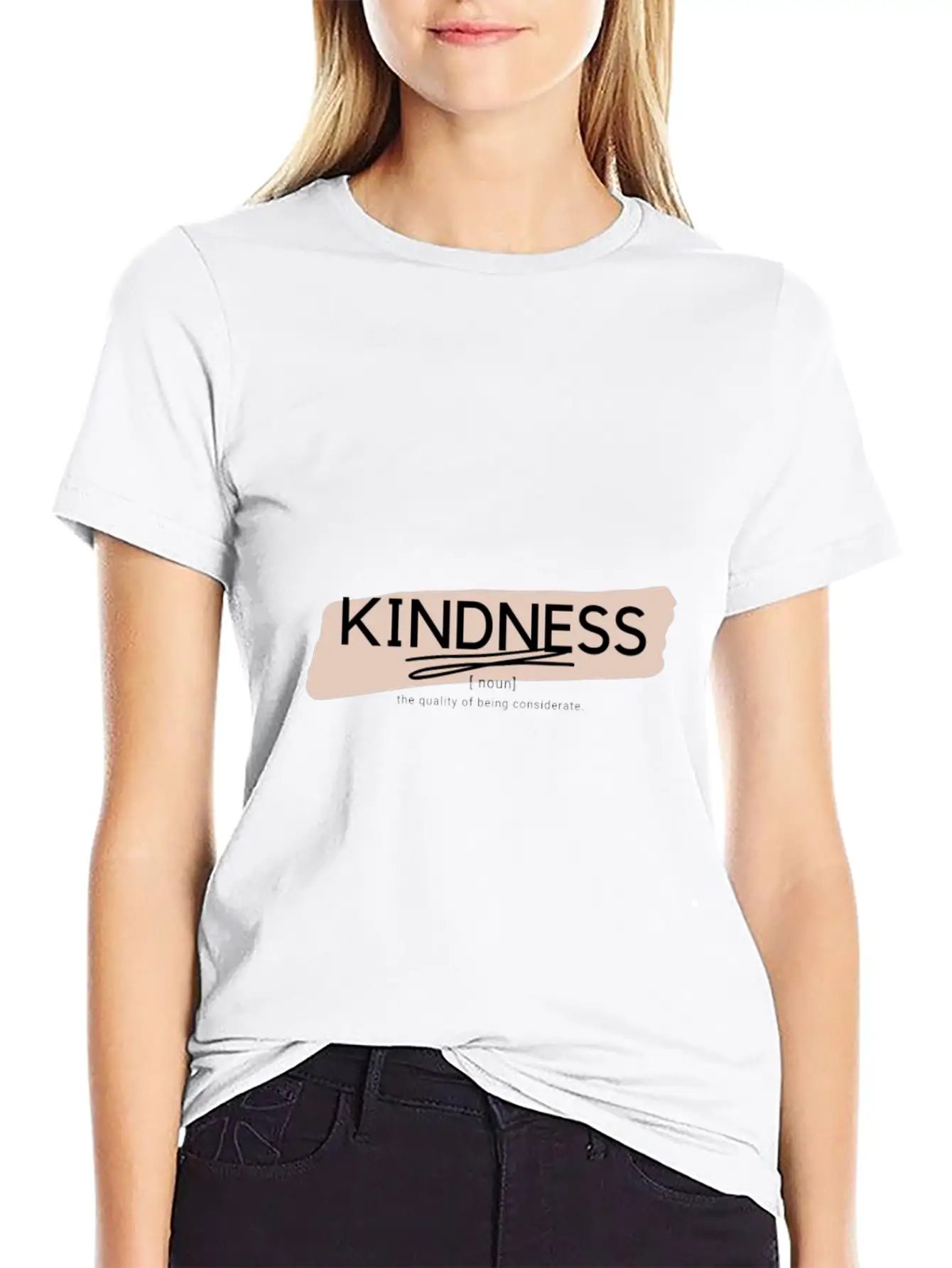 Kindness Breathable Graphic T-Shirt – Perfect For Casual Days