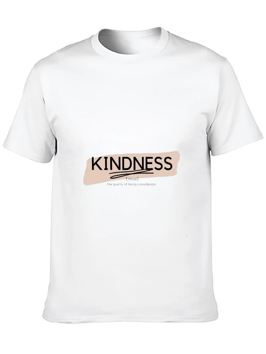 Kindness Breathable Graphic T-Shirt – Perfect For Casual Days