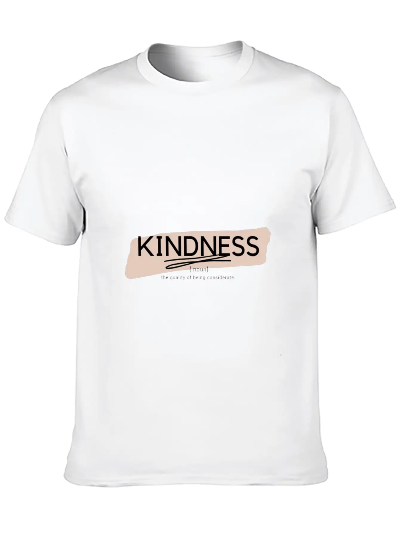 Kindness Breathable Graphic T-Shirt – Perfect For Casual Days