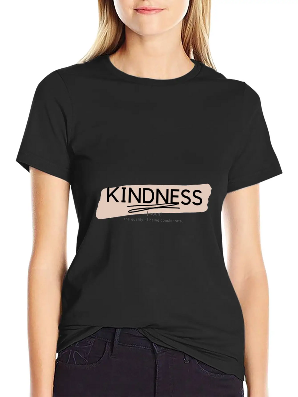 Kindness Breathable Graphic T-Shirt – Perfect For Casual Days