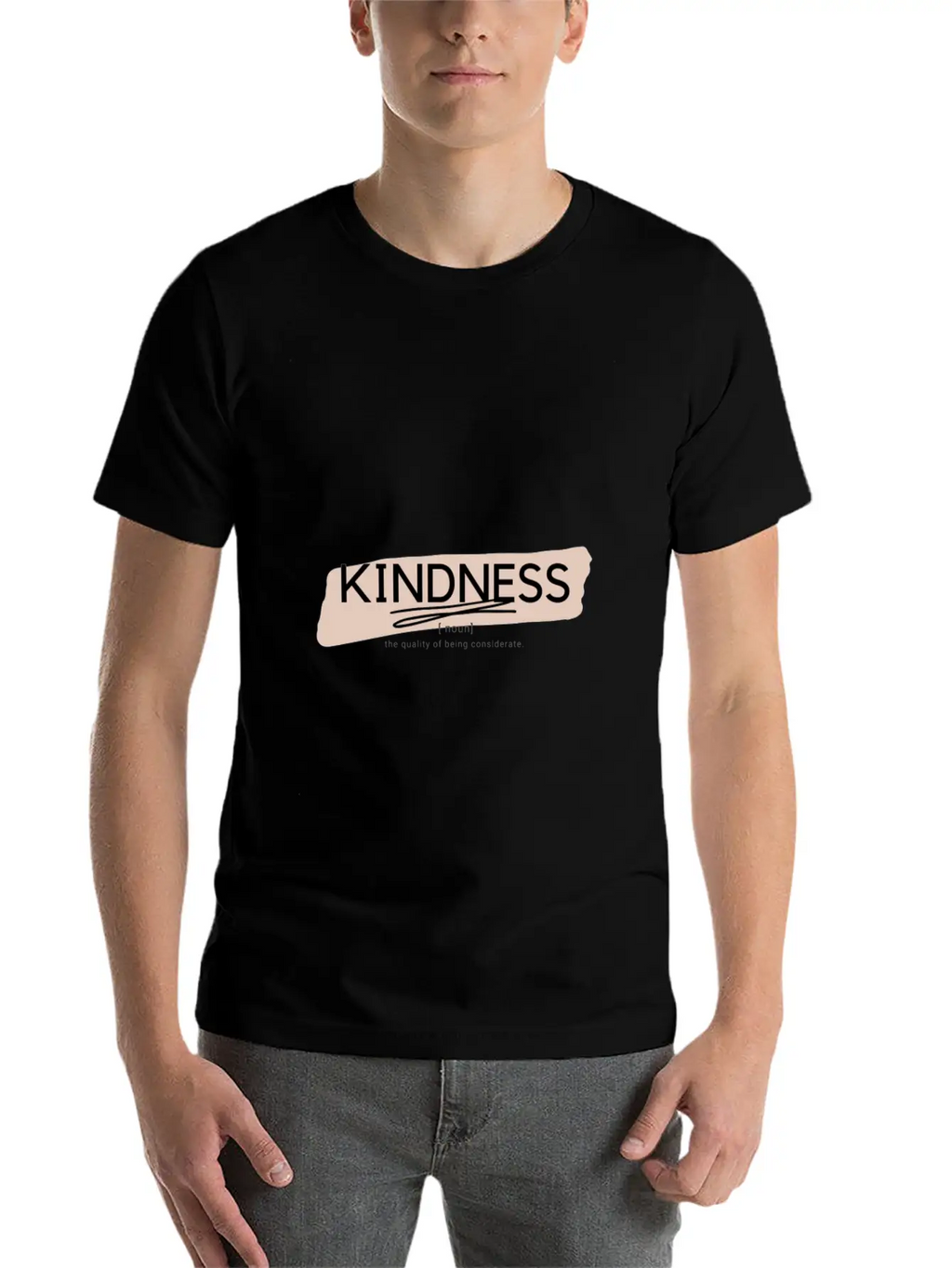 Kindness Breathable Graphic T-Shirt – Perfect For Casual Days