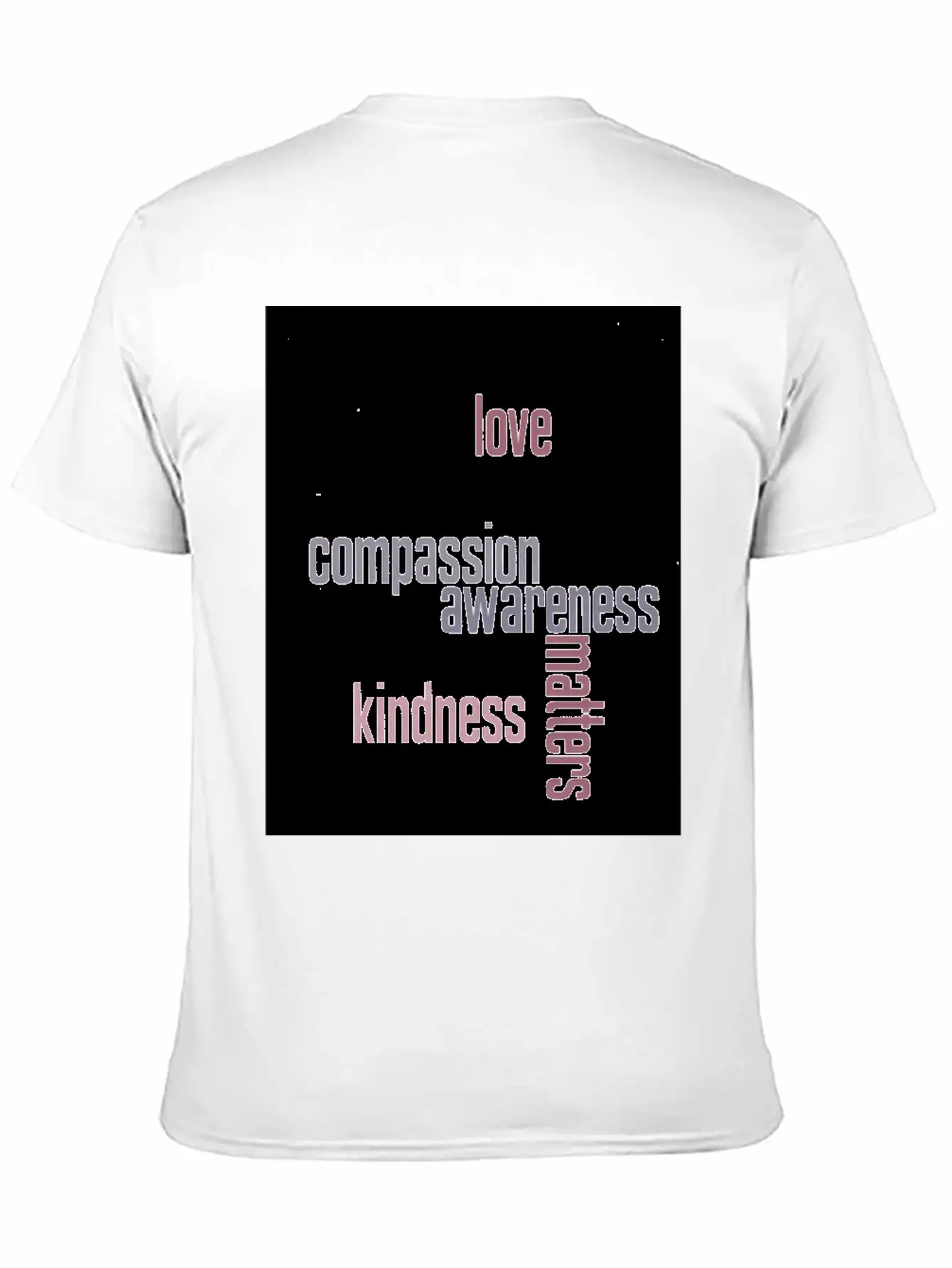 Kindness Matters Basic Graphic T-Shirt – Daily Comfort In Soft Cotton