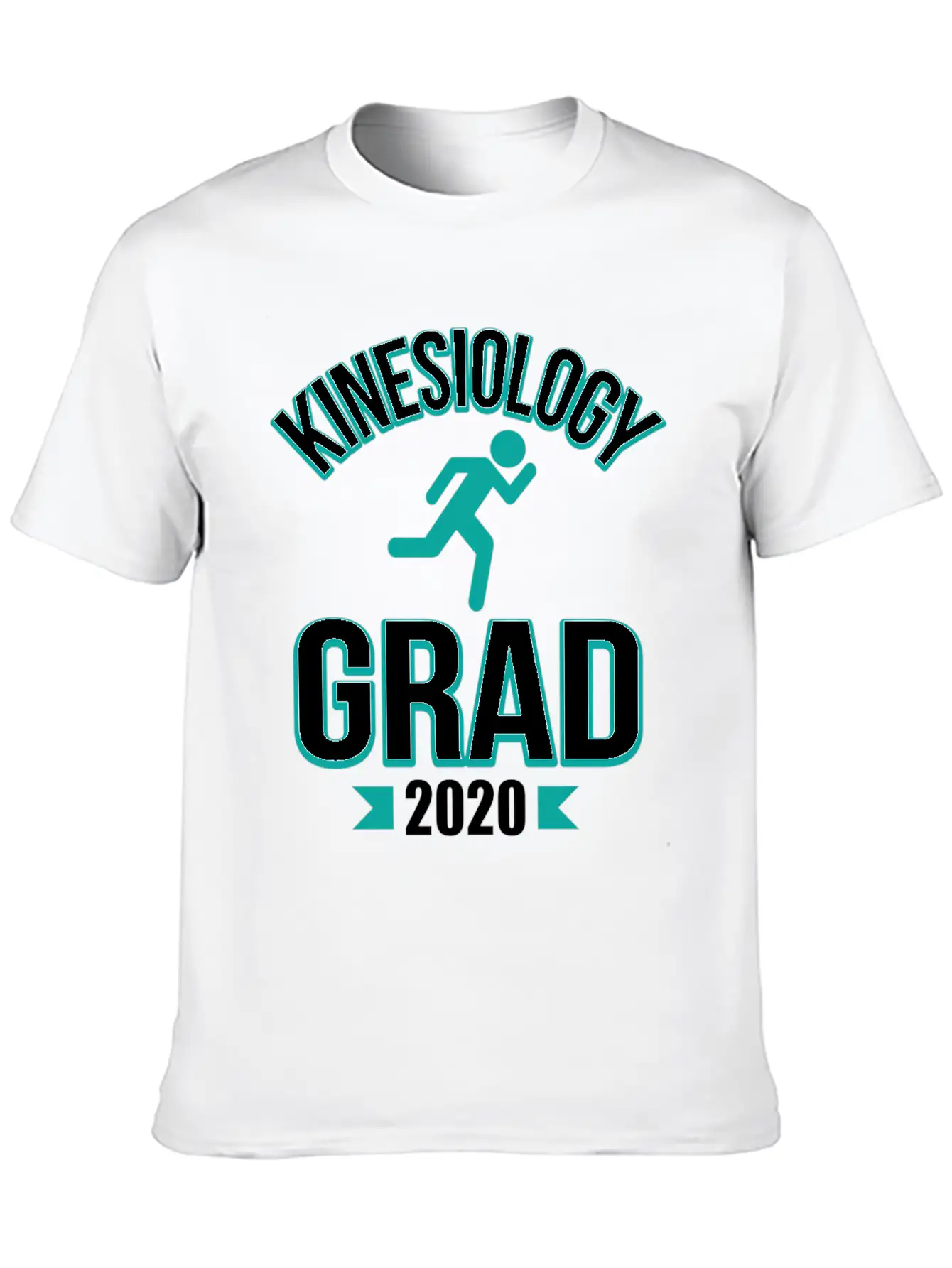 Kinesiology Major Grad Graduation Physio 2020 Coll Stylish Everyday T-Shirt – Unisex Basic Cotton Tee